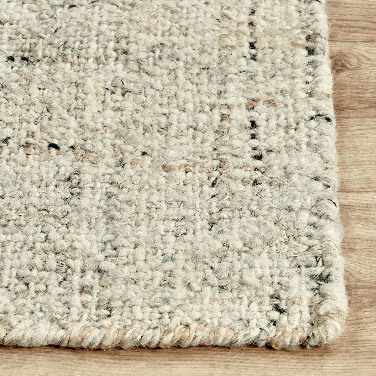 Natural 60% Wool Wool & Wool Blend Oslo Rug Collection
