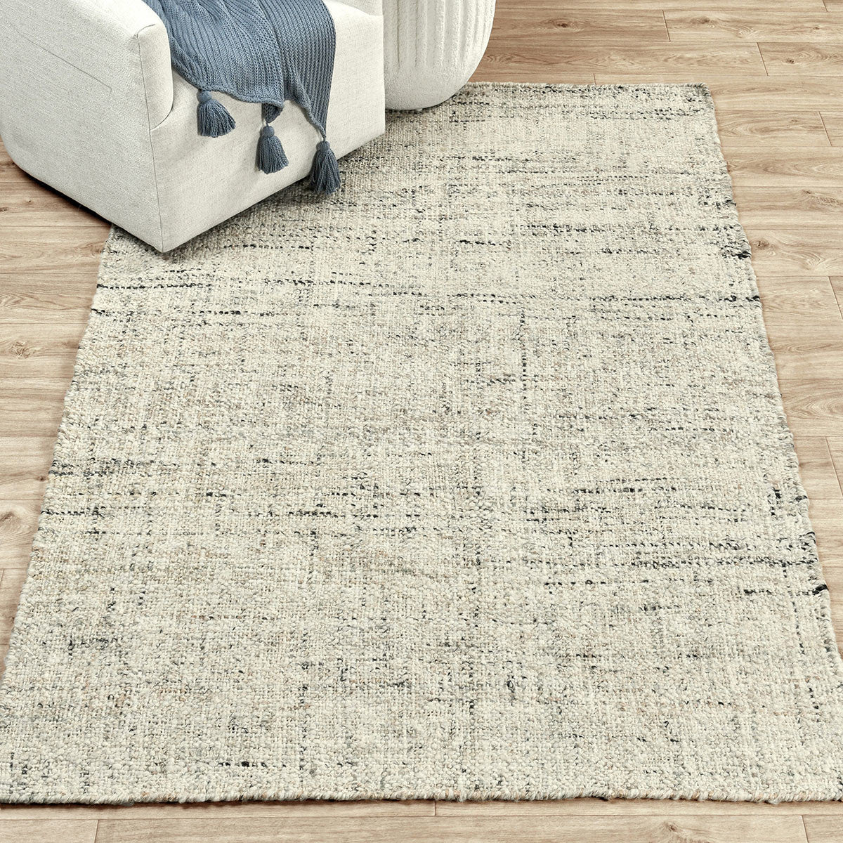 Natural 60% Wool Wool & Wool Blend Oslo Rug Collection