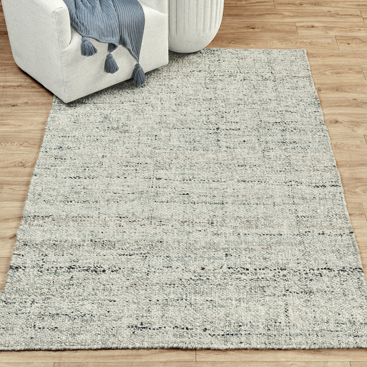 Sage 60% Wool Wool & Wool Blend Oslo Rug Collection