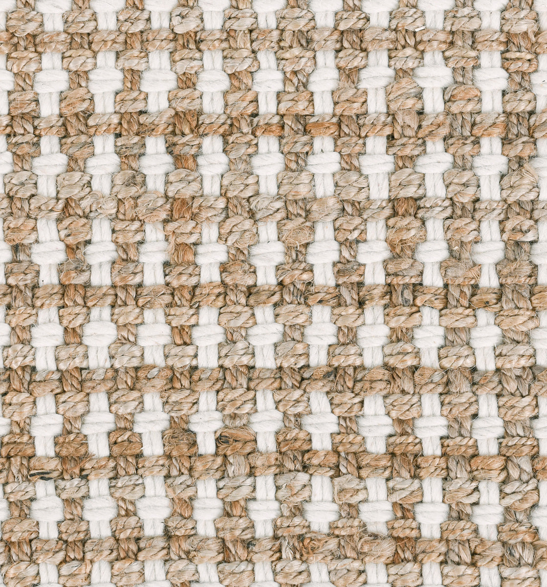 Natural/Ivory 65% Jute Wool & Wool Blend Evora Rug Collection