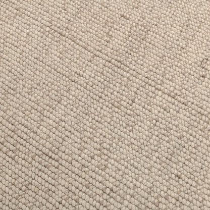 Natural/Ivory 50% Jute Wool & Wool Blend Lisbon Rug Collection