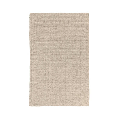Natural/Ivory 50% Jute Wool & Wool Blend Lisbon Rug Collection