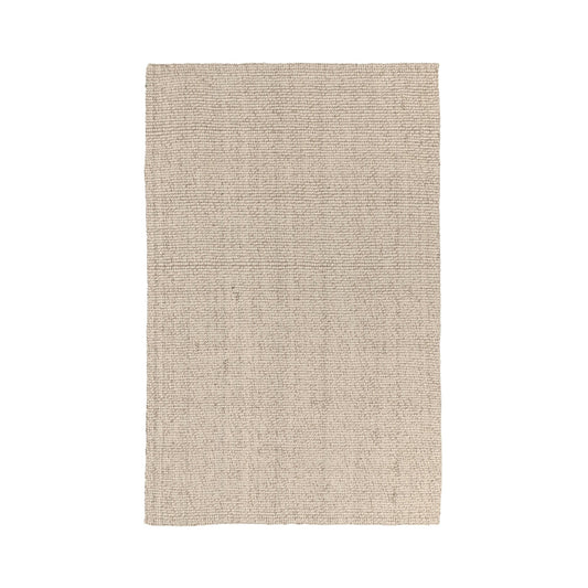 Natural/Ivory 50% Jute Wool & Wool Blend Lisbon Rug Collection