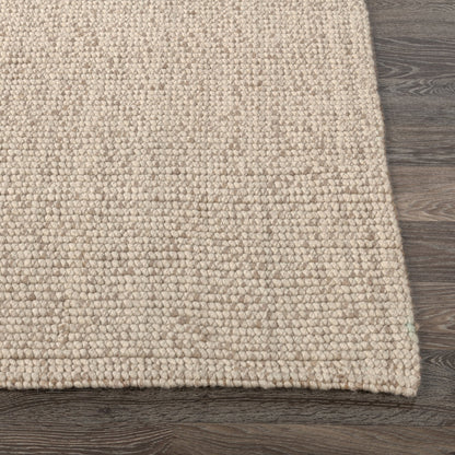 Natural/Ivory 50% Jute Wool & Wool Blend Lisbon Rug Collection