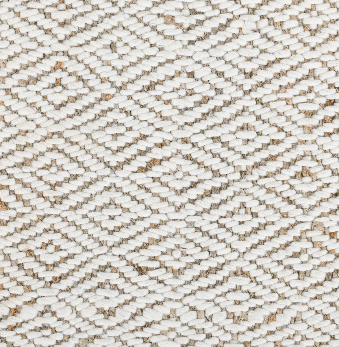 Natural/Ivory 63% Jute Wool & Wool Blend Tomar Rug Collection