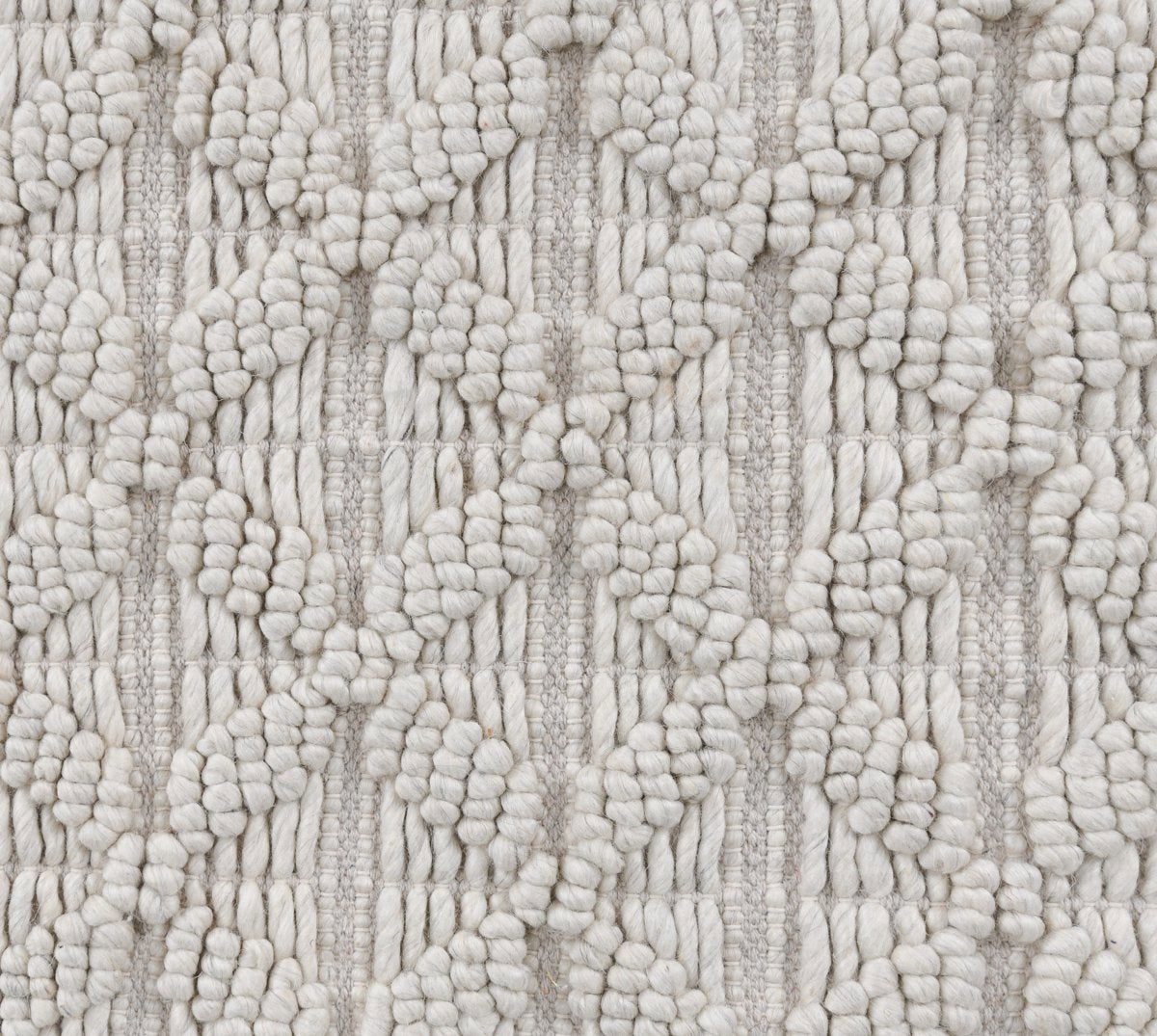 Ivory 60% Wool Wool & Wool Blend Portola Rug Collection