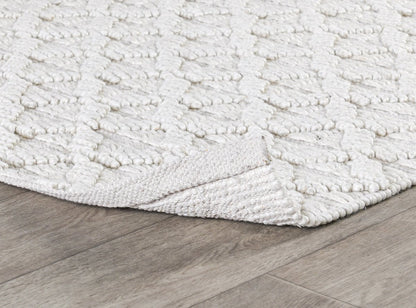 Ivory 60% Wool Wool & Wool Blend Portola Rug Collection