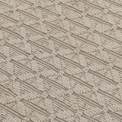 Natural/Ivory 35% Wool Wool & Wool Blend Portola Rug Collection