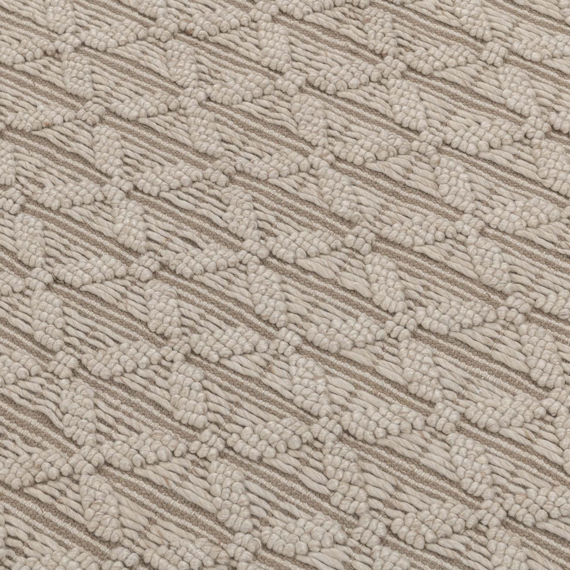 Natural/Ivory 35% Wool Wool & Wool Blend Portola Rug Collection