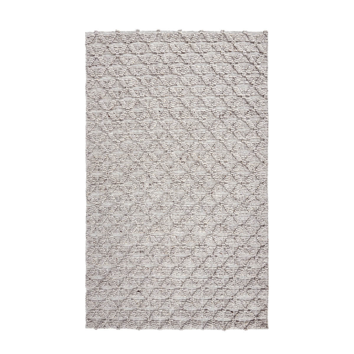 Silver Gray 40% Wool Wool & Wool Blend Portola Rug Collection
