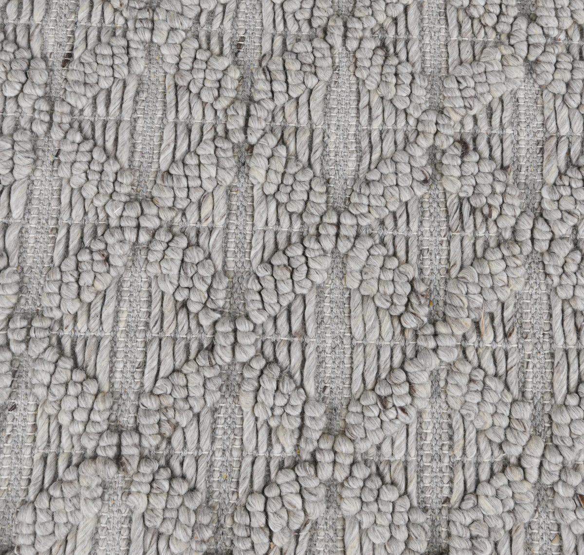 Silver Gray 40% Wool Wool & Wool Blend Portola Rug Collection