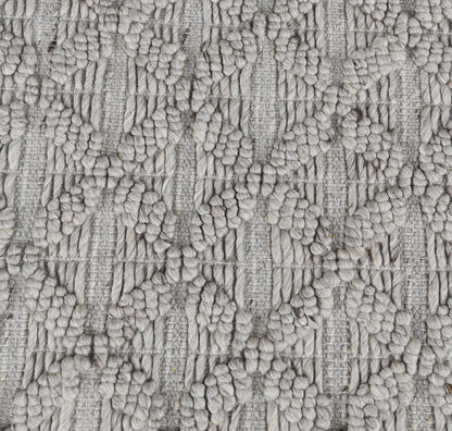 Silver Gray 40% Wool Wool & Wool Blend Portola Rug Collection