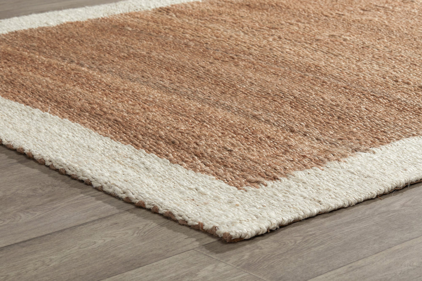 Natural/Ivory Jute & Seagras Frame Rug Collection
