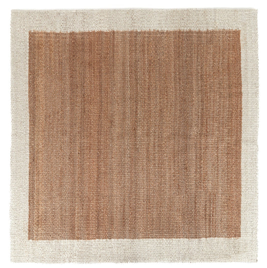 Natural/Ivory Jute & Seagras Frame Rug Collection