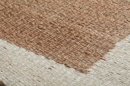 Natural/Ivory Jute & Seagras Frame Rug Collection