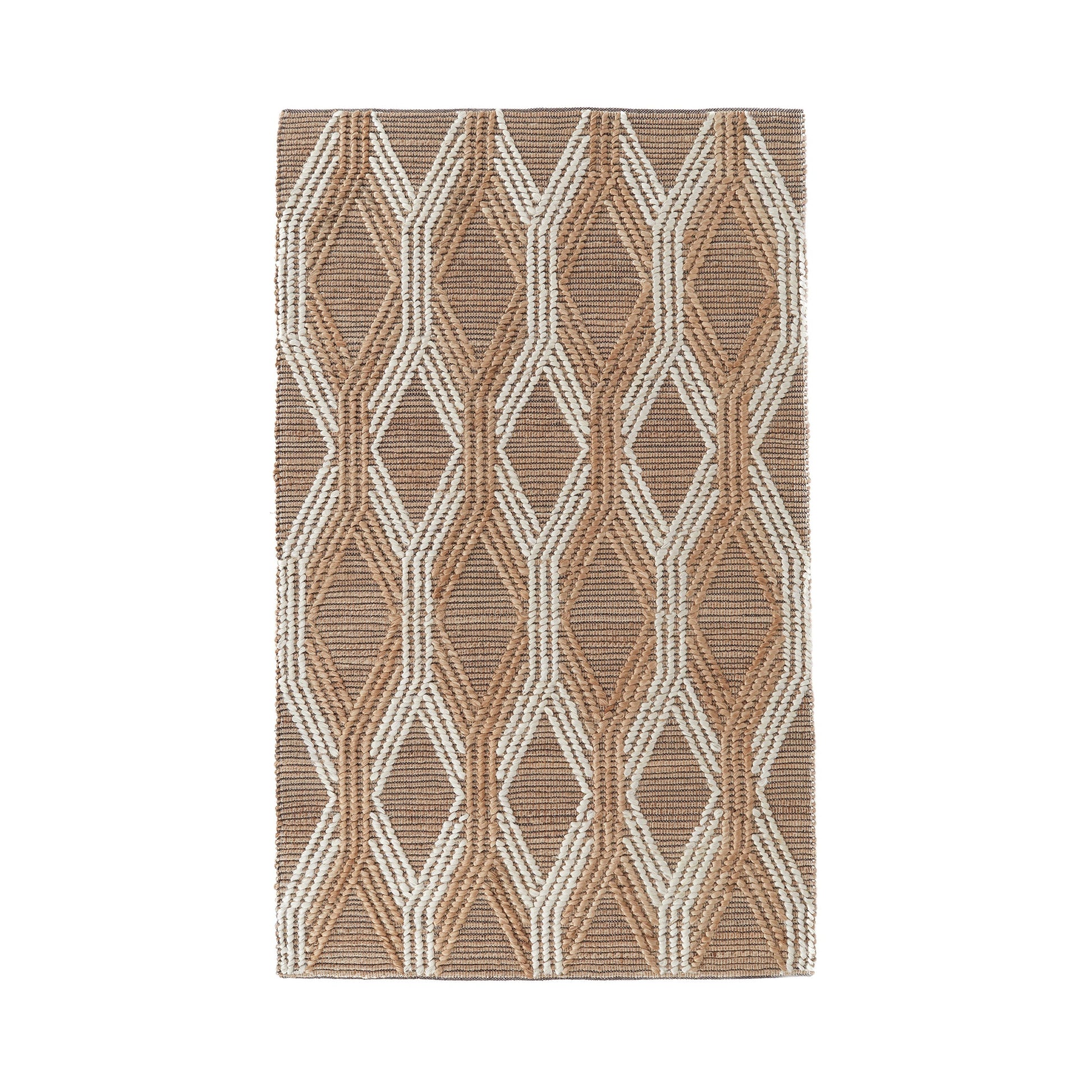 Natural/Ivory 90% Jute Jute & Seagras Sylmar Rug Collection