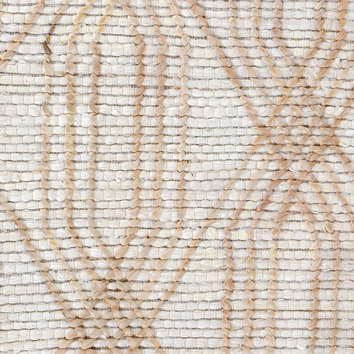Ivory/Natural 90% Jute Jute & Seagras Tustin Rug Collection