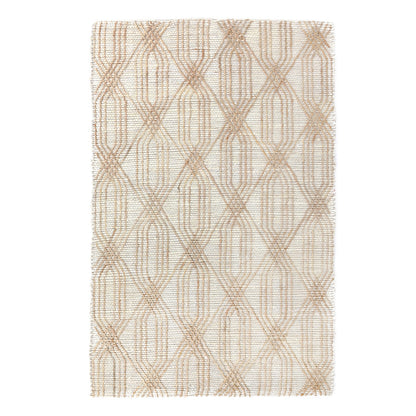 Ivory/Natural 90% Jute Jute & Seagras Tustin Rug Collection