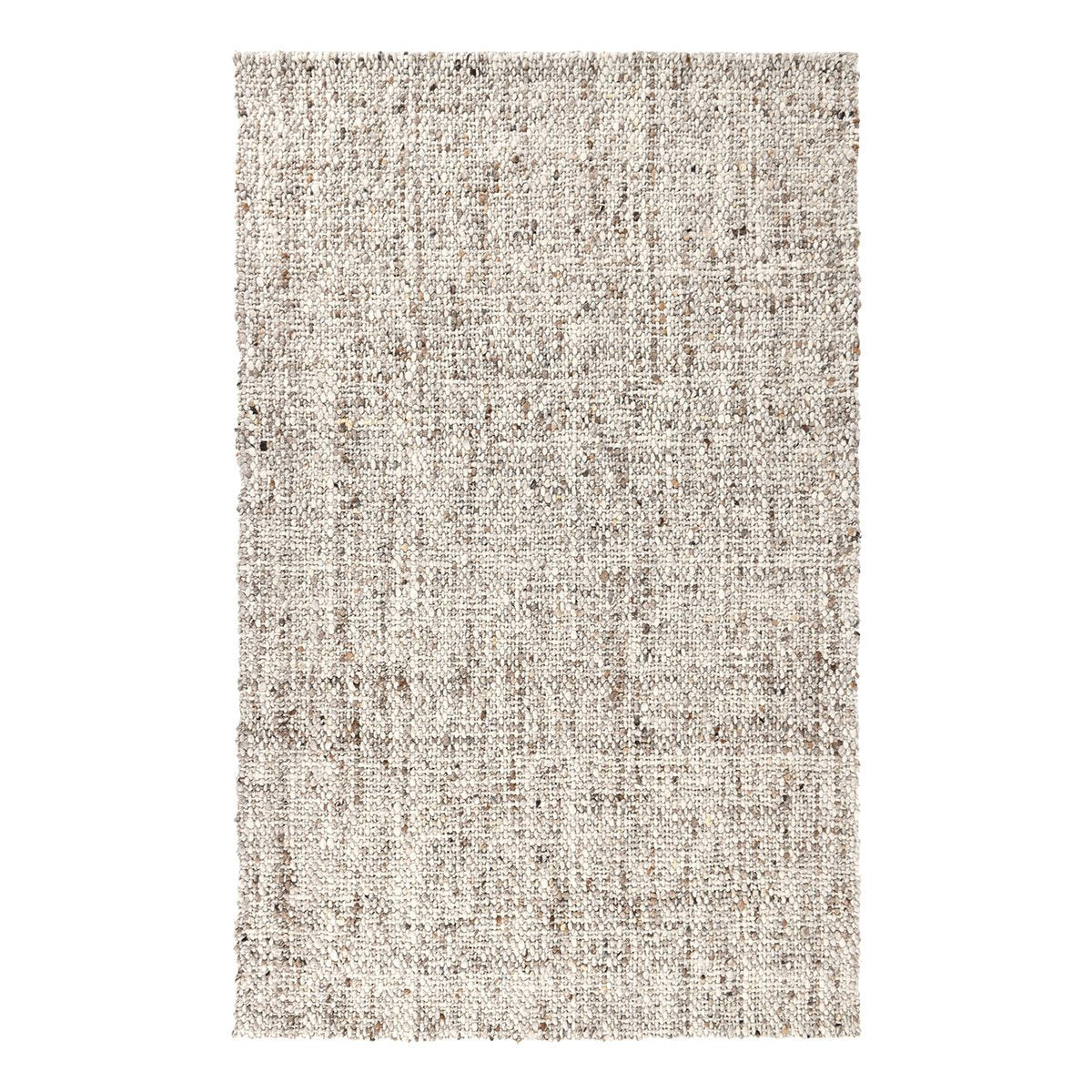 Ivory/Natural 100% New Zealand Wool Wool & Wool Blend Loomis Wool Rug Collection