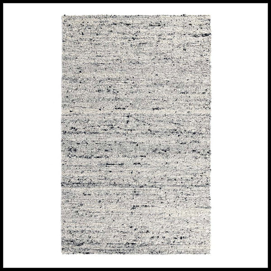 Ivory/Gray Wool & Wool Blend Loomis Wool Rug Collection