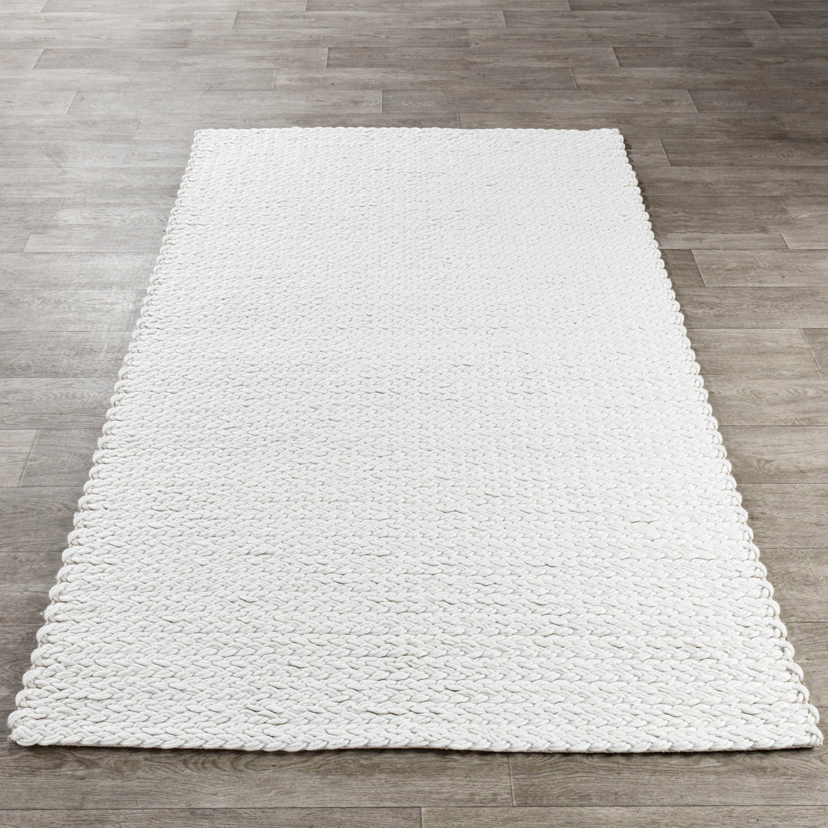 Ivory Wool & Wool Blend Oxnard Wool Rug Collection