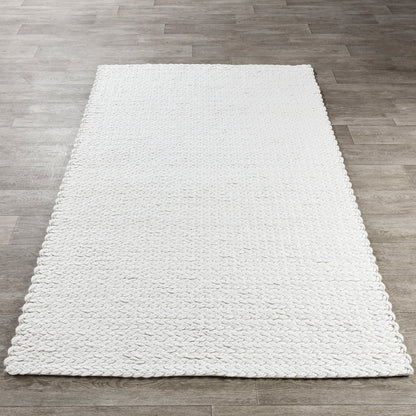 Ivory Wool & Wool Blend Oxnard Wool Rug Collection
