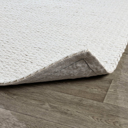 Ivory Wool & Wool Blend Oxnard Wool Rug Collection