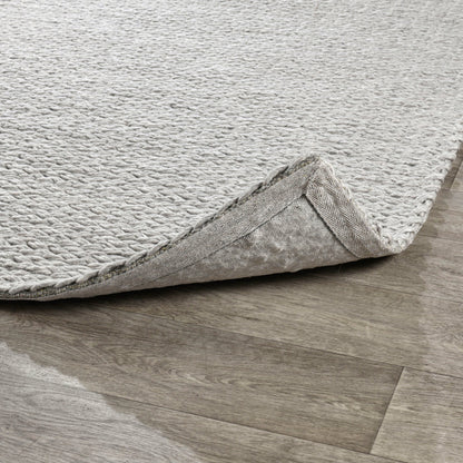 Gray Wool & Wool Blend Oxnard Wool Rug Collection