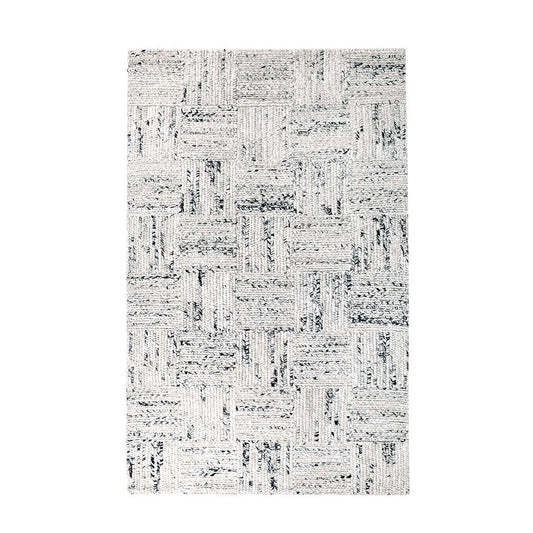 Ivory/Black 60% Wool Wool & Wool Blend Sosa Rug Collection