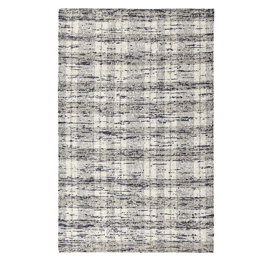 Ink Blue/Natural 75% Wool Wool & Wool Blend Perth Rug Collection