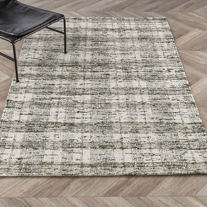 Green/Natural 75% Wool Wool & Wool Blend Perth Rug Collection