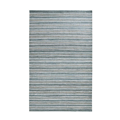 Aqua Blue/Multi 90% Jute Jute & Seagras Del Mar Rug Collection
