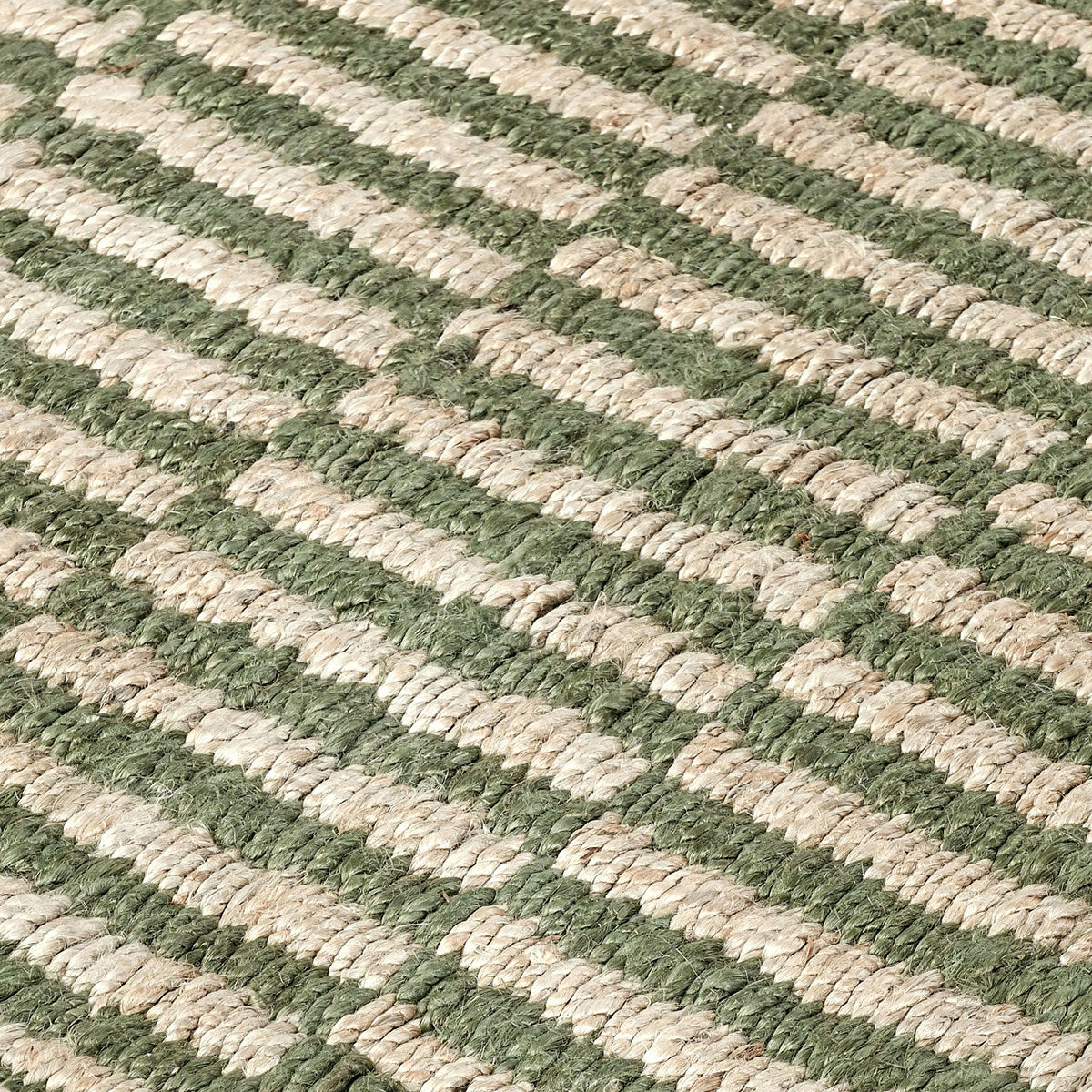 Green/Natural Jute & Seagras Monterey Jute Rug Collection