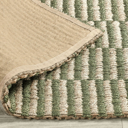 Green/Natural Jute & Seagras Monterey Jute Rug Collection