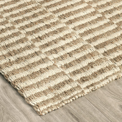 Ivory/Natural Jute & Seagras Monterey Jute Rug Collection