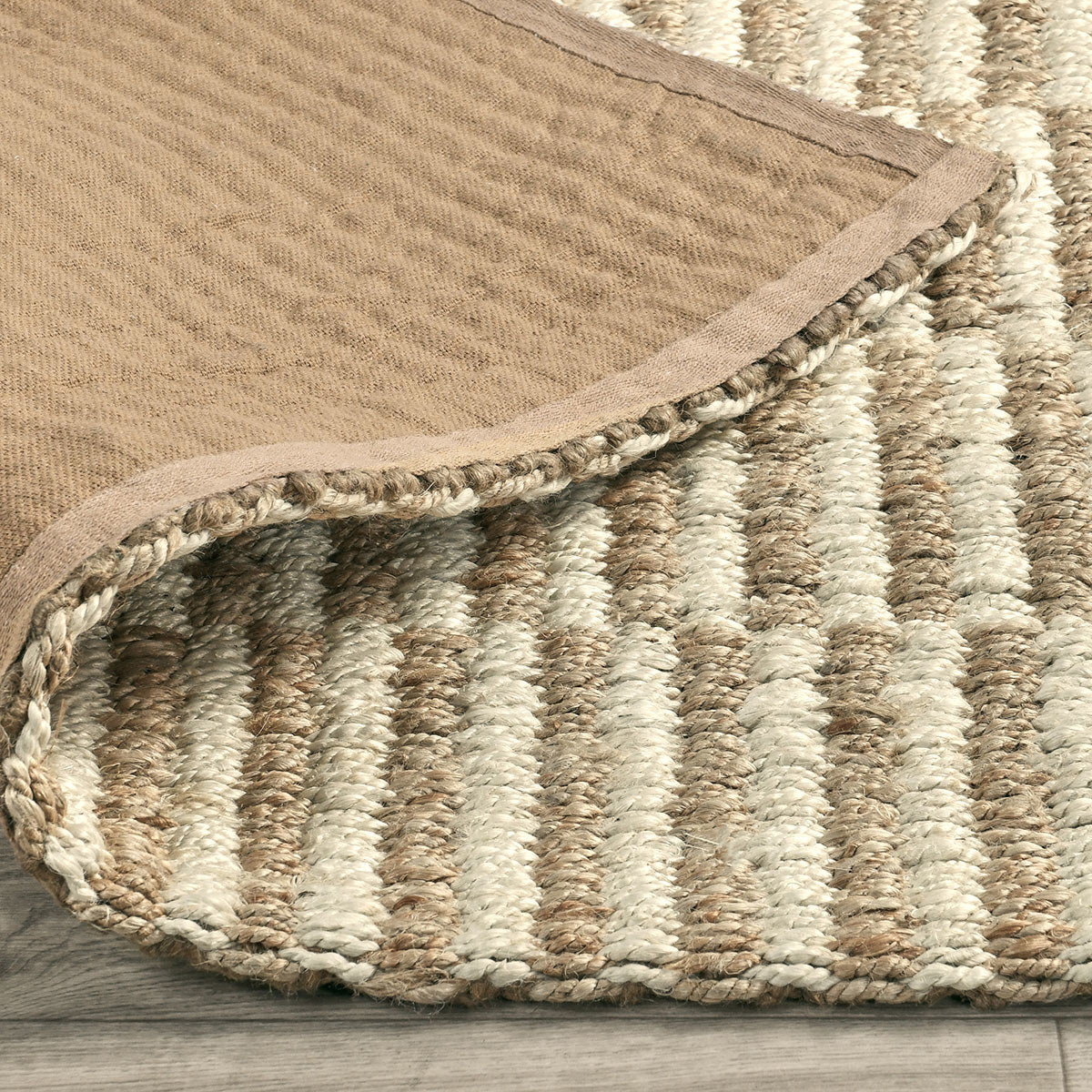 Ivory/Natural Jute & Seagras Monterey Jute Rug Collection