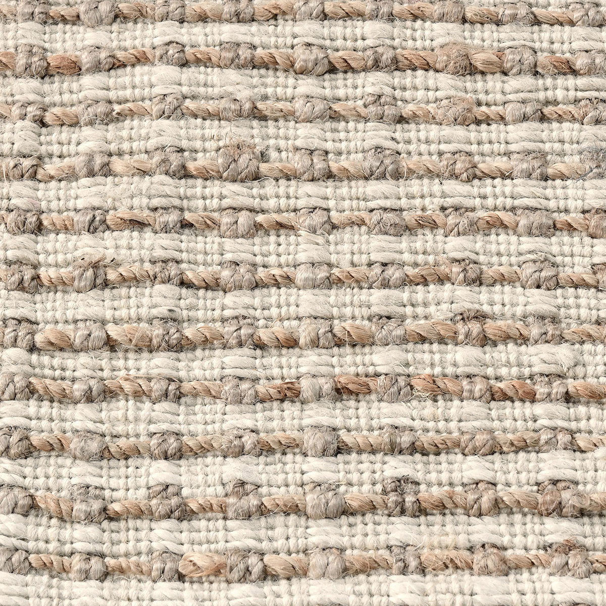 Ivory/Natural Jute & Seagras Huntington Jute Rug Collection