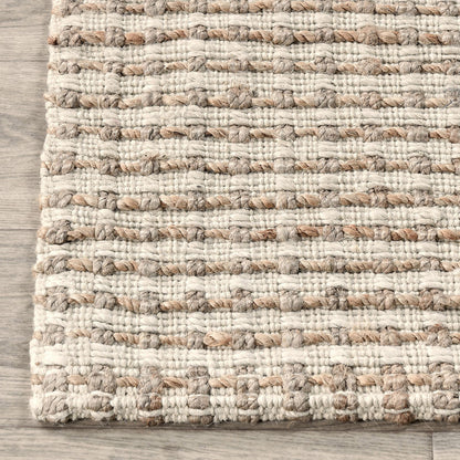Ivory/Natural Jute & Seagras Huntington Jute Rug Collection