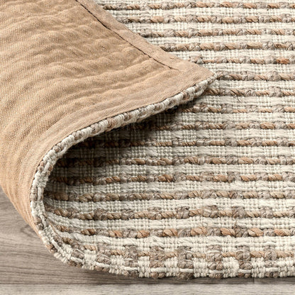 Ivory/Natural Jute & Seagras Huntington Jute Rug Collection
