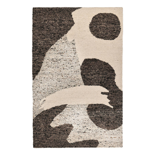 Cedar Brown Multi 100% Wool Wool & Wool Blend Hesperia Rug Collection