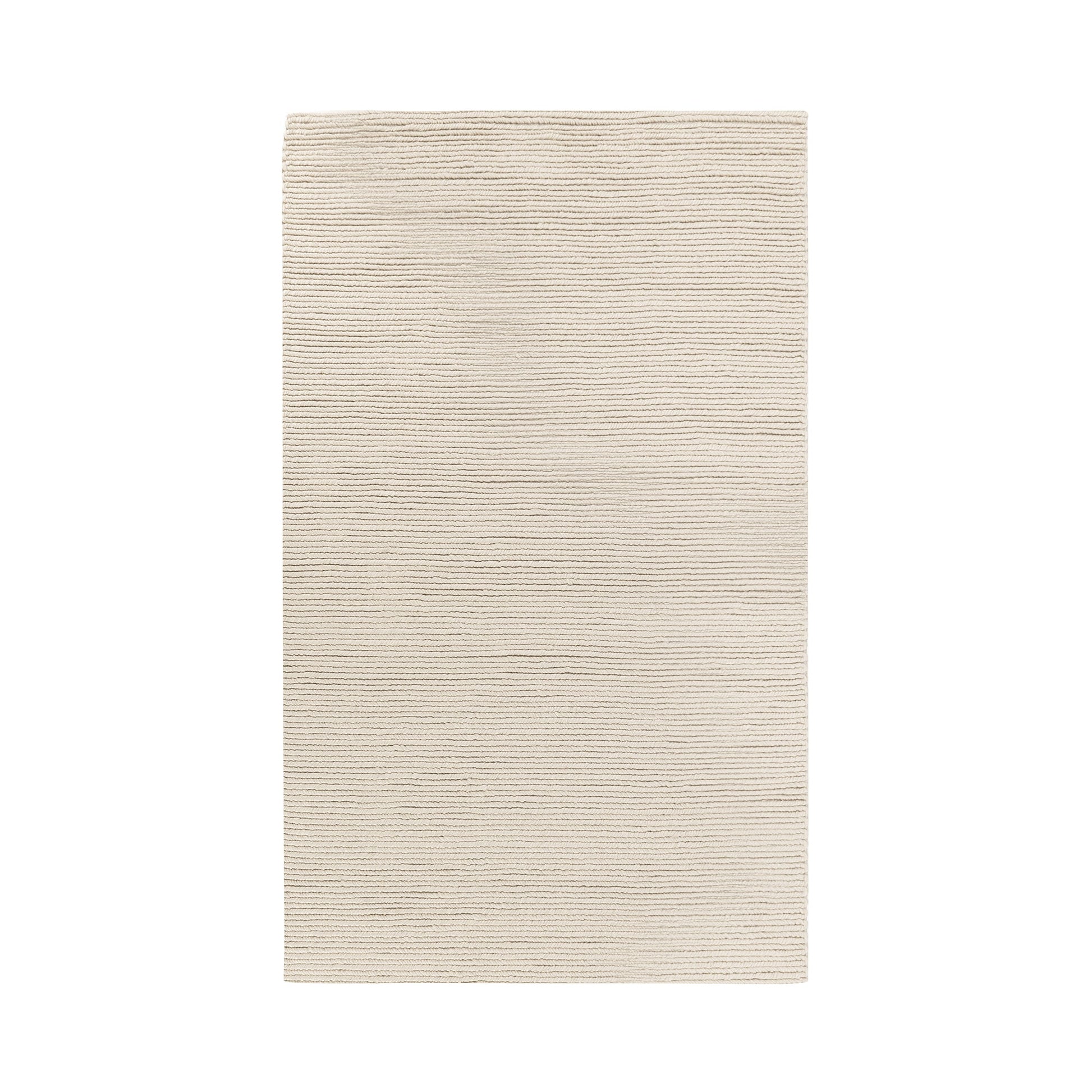 Oatmeal 65% Polyester Wool & Wool Blend Dawson Rug Collection