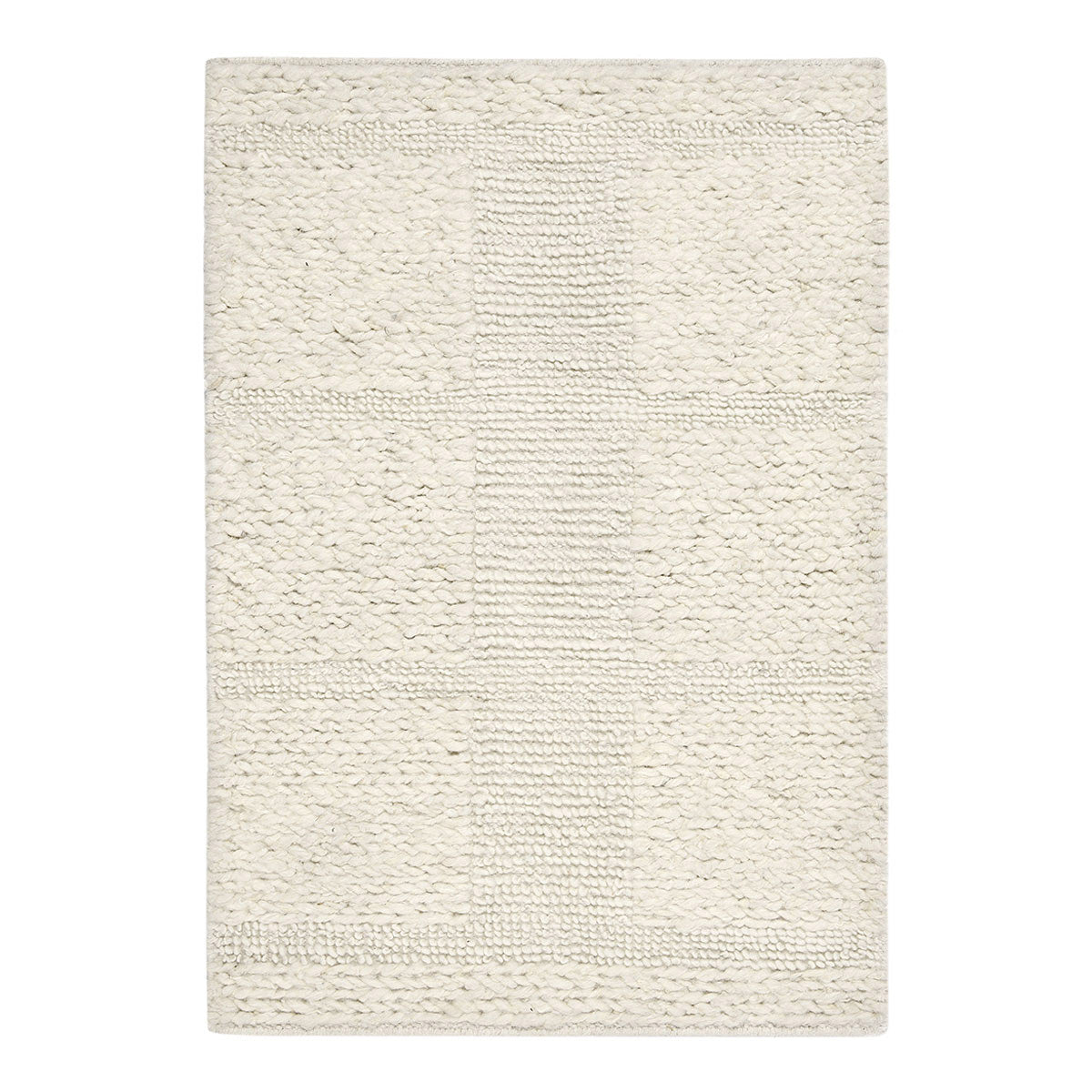Ivory 100% New Zealand Wool Wool & Wool Blend Sinclair Wool Rug Collection