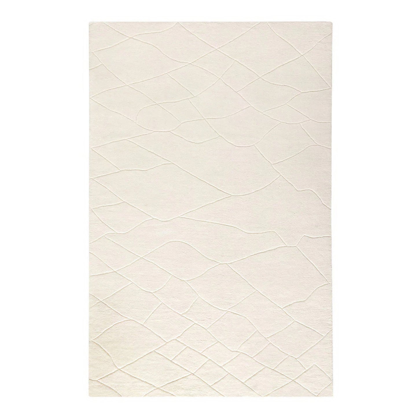 Ivory 100% New Zealand Wool Wool & Wool Blend Lucerne Wool Rug Collection