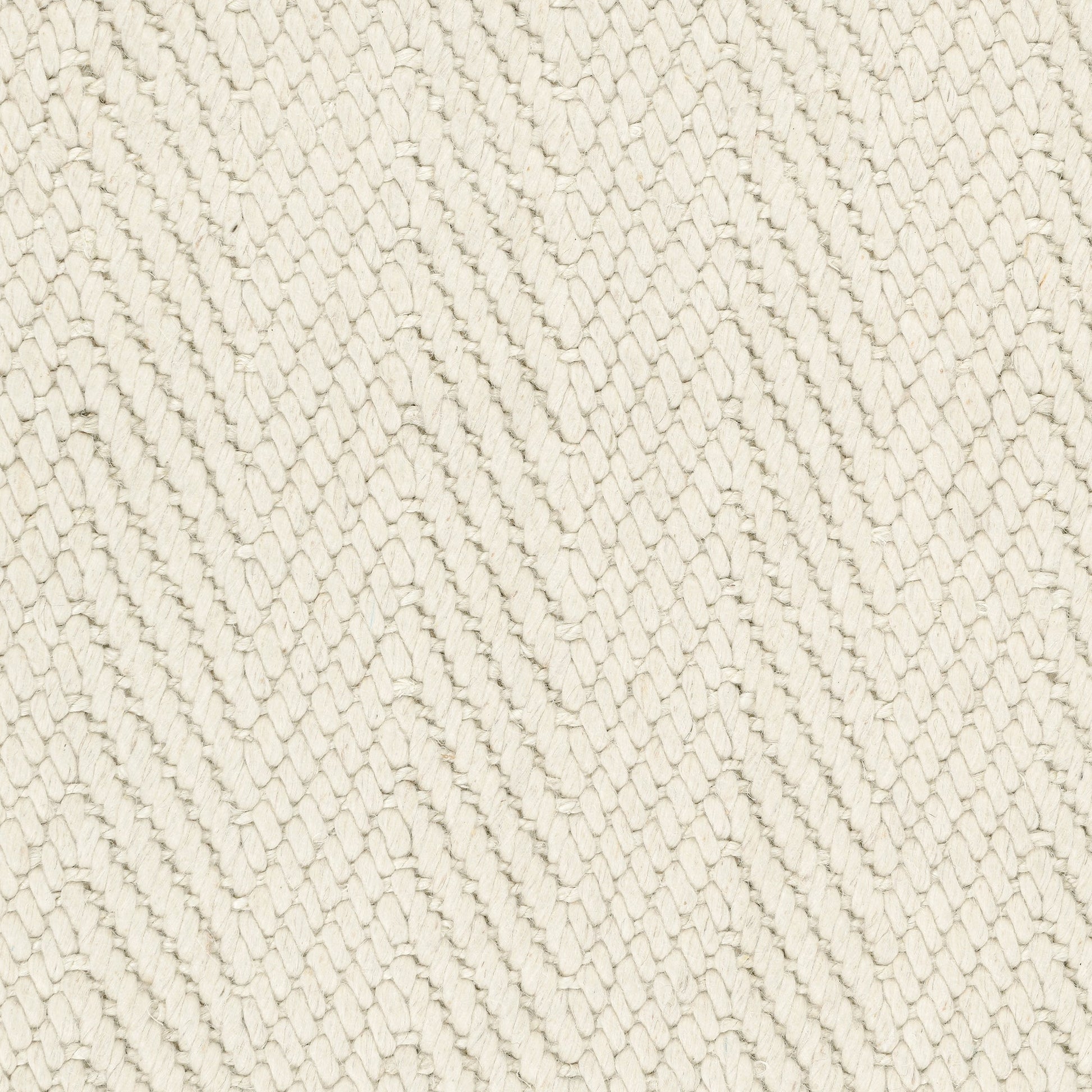 Ivory 70% Wool Wool & Wool Blend Herringbone Wool/Jute Rug Collection
