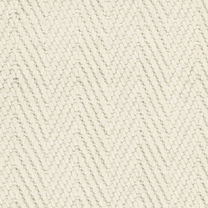 Ivory 70% Wool Wool & Wool Blend Herringbone Wool/Jute Rug Collection