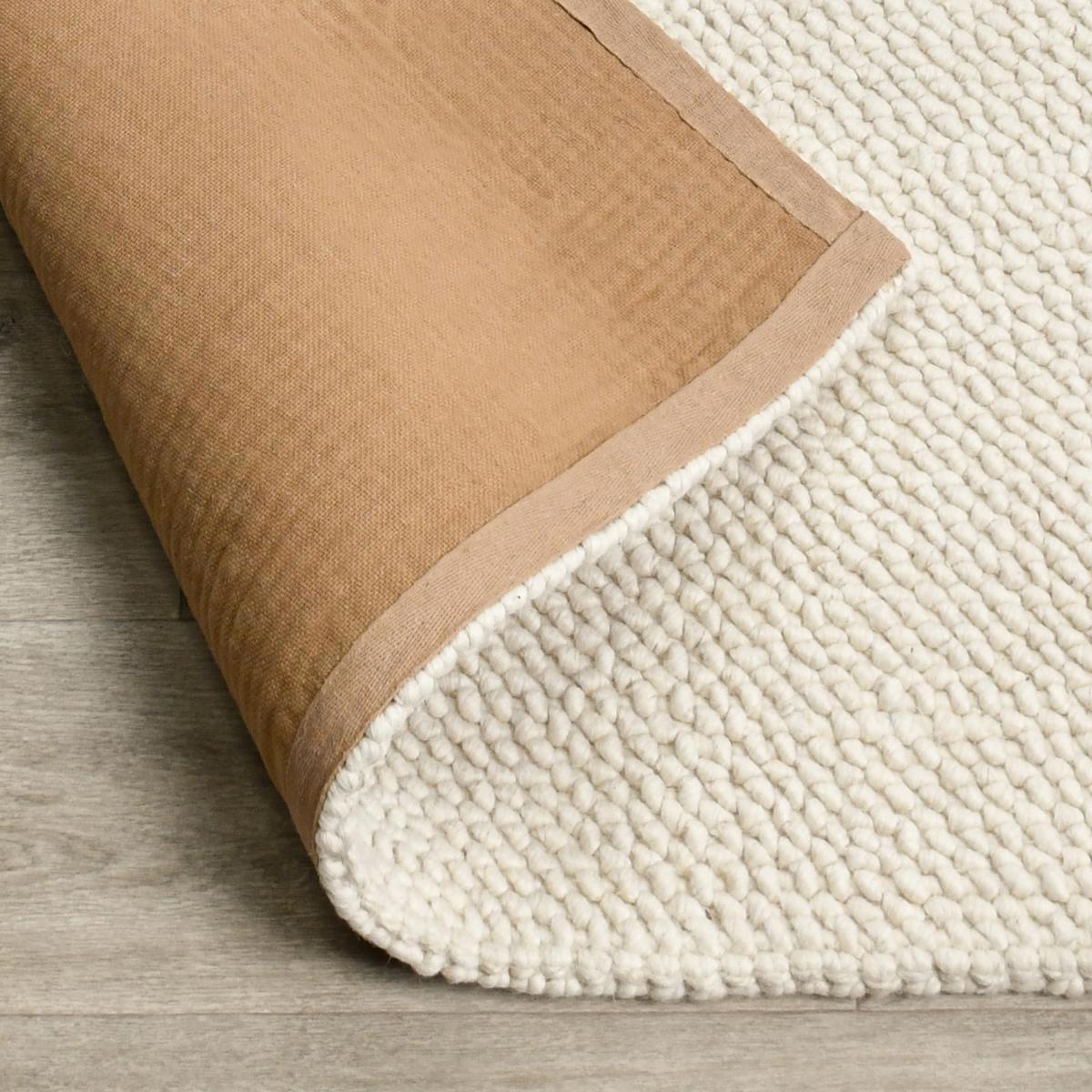 Ivory 68% Wool Wool & Wool Blend Cosi Wool/Jute Rug Collection