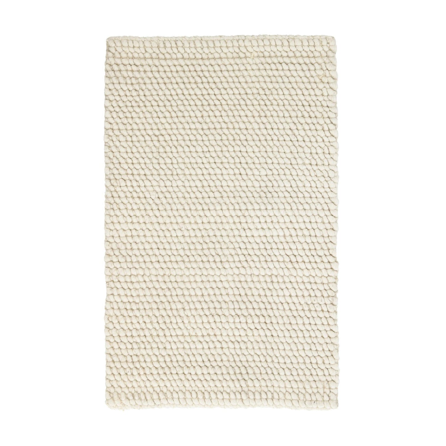 Ivory 68% Wool Wool & Wool Blend Cosi Wool/Jute Rug Collection