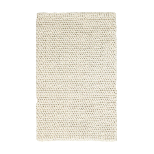 Ivory 68% Wool Wool & Wool Blend Cosi Wool/Jute Rug Collection