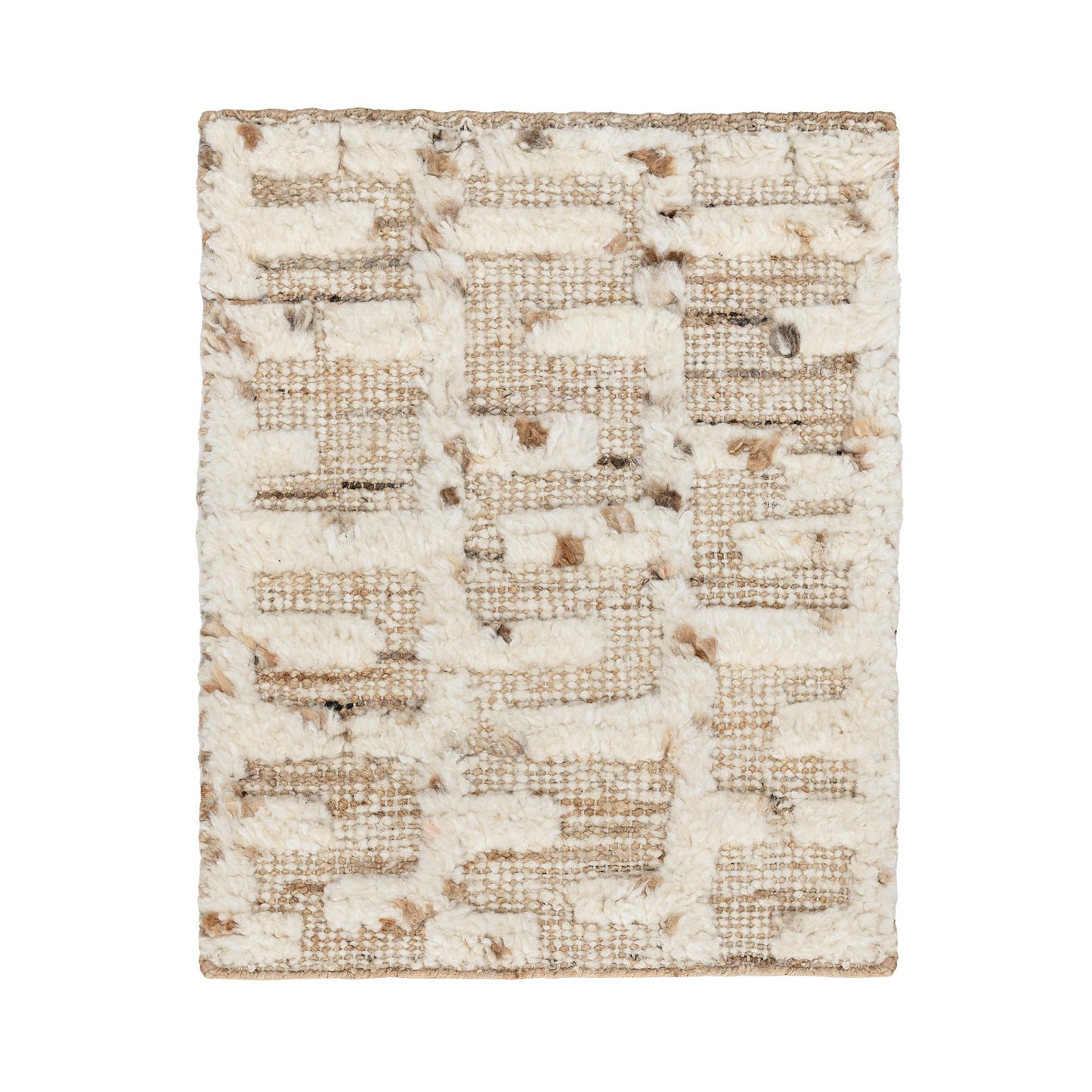 Ivory/Natural 60% Wool Wool & Wool Blend Kapala Rug Collection