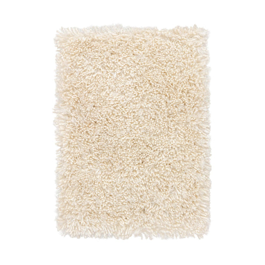 Ivory 60% Wool Wool & Wool Blend Surrey Shag Collection